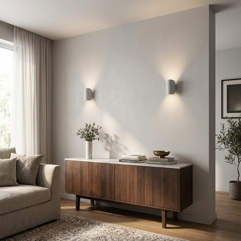 Lights & Brights Modern Adjustable Twistable LED Wall Light