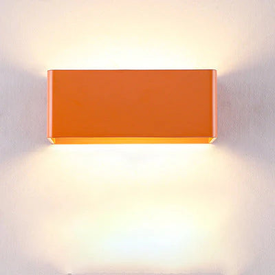 Lights & Brights Modern Cube LED Wall Lamp – Metal & Acrylic