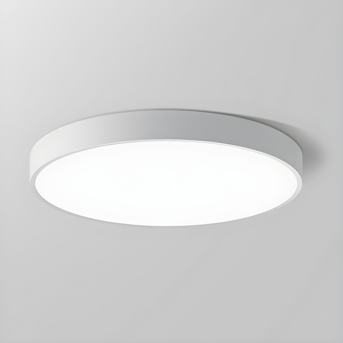 LIGHTS & BRIGHTS | Circular Flush Mount LED Ceiling Light For Living Room