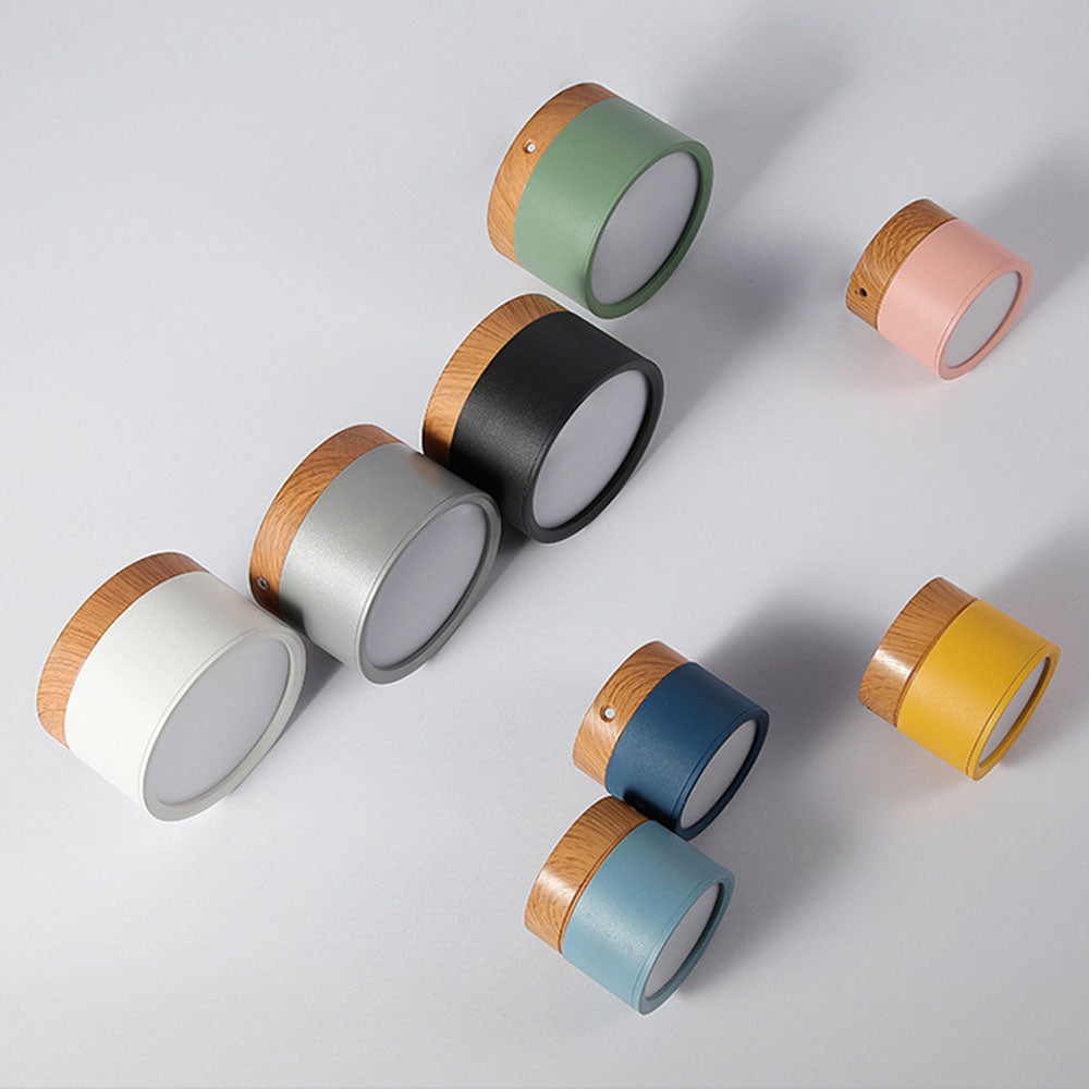 LIGHTS & BRIGHTS | Cylinder Flush Mount LED Ceiling Light for Modern Home