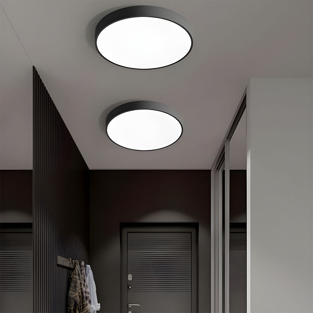 LIGHTS & BRIGHTS | Circular Flush Mount LED Ceiling Light For Living Room
