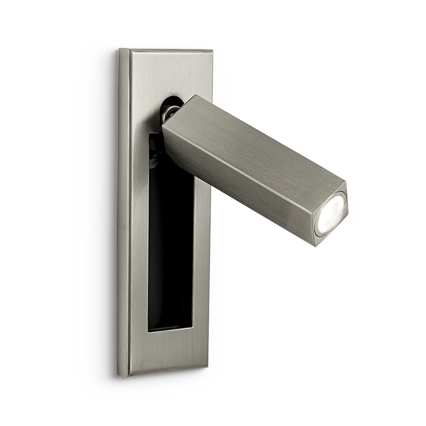 Lights & Brights Modern Rotatable Cylindrical LED Wall Sconce – Aluminum & Acrylic