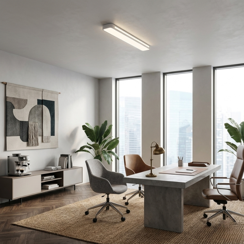 Lights & Brights Scandinavian Linear LED Ceiling Light