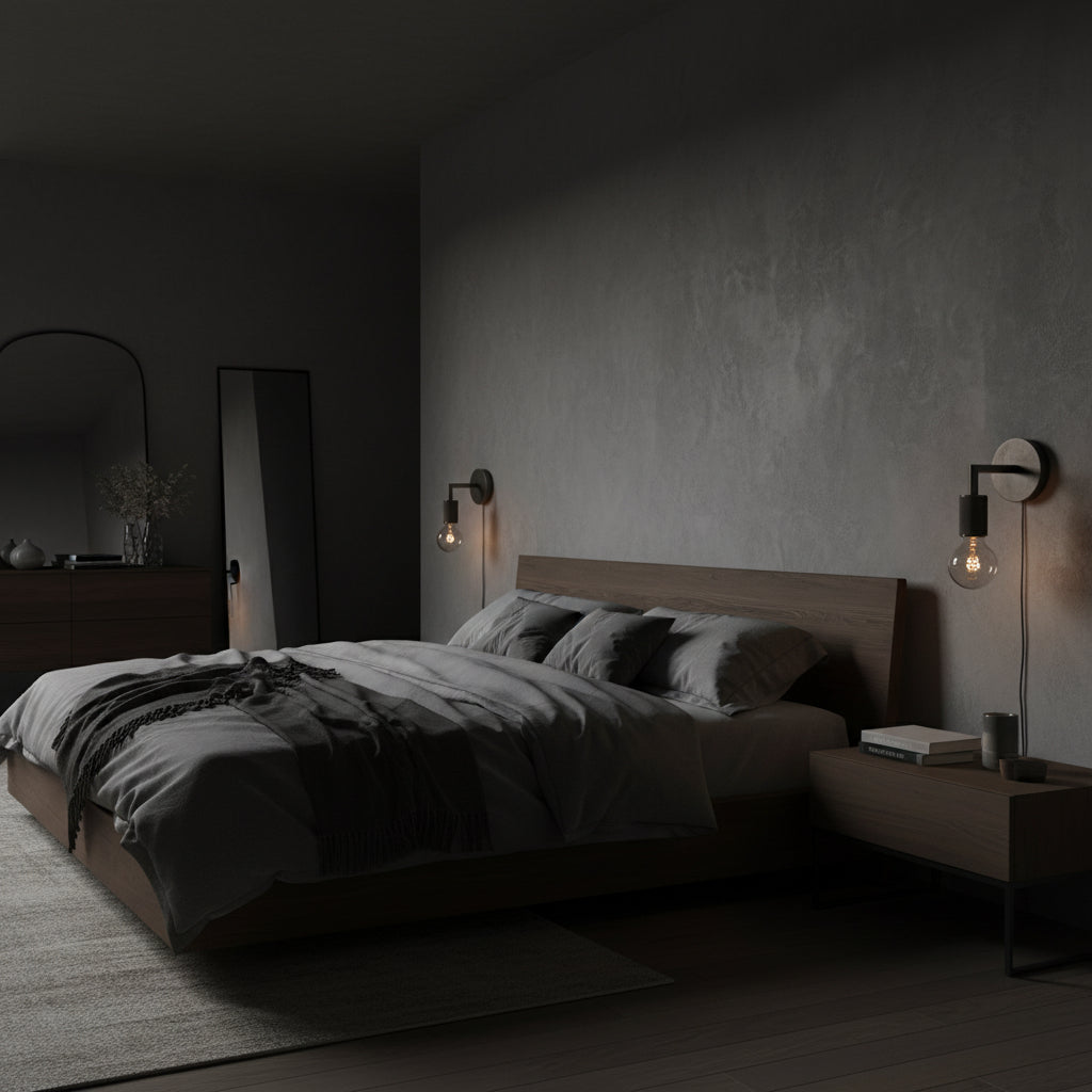 Lights & Brights Modern Double Metal Wall Sconce