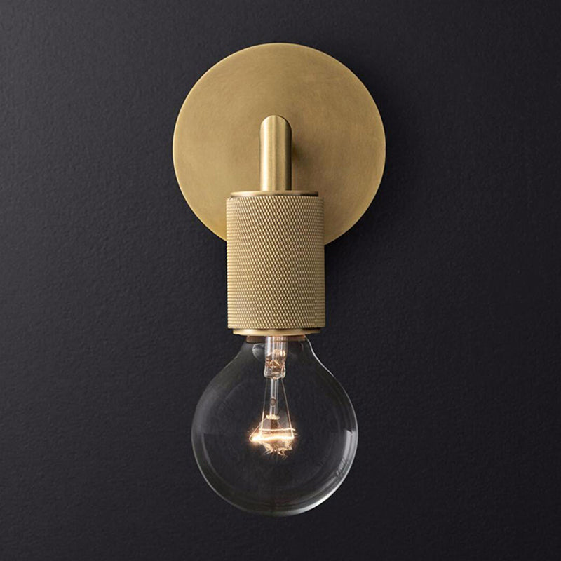 Lights & Brights Modern Double Metal Wall Sconce