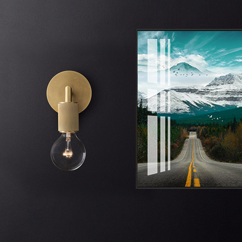 Lights & Brights Modern Double Metal Wall Sconce