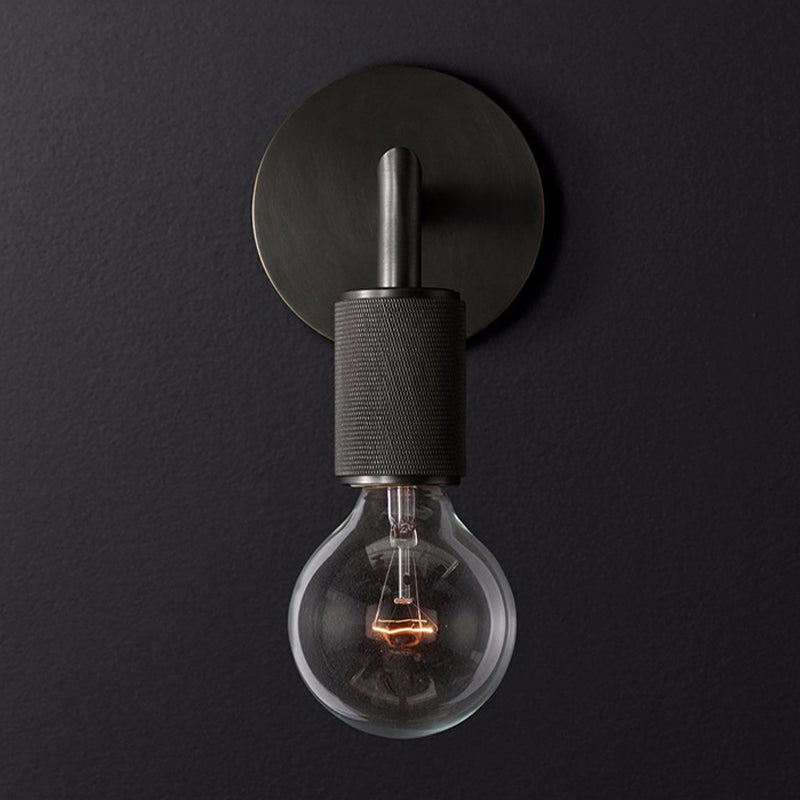 Lights & Brights Modern Double Metal Wall Sconce
