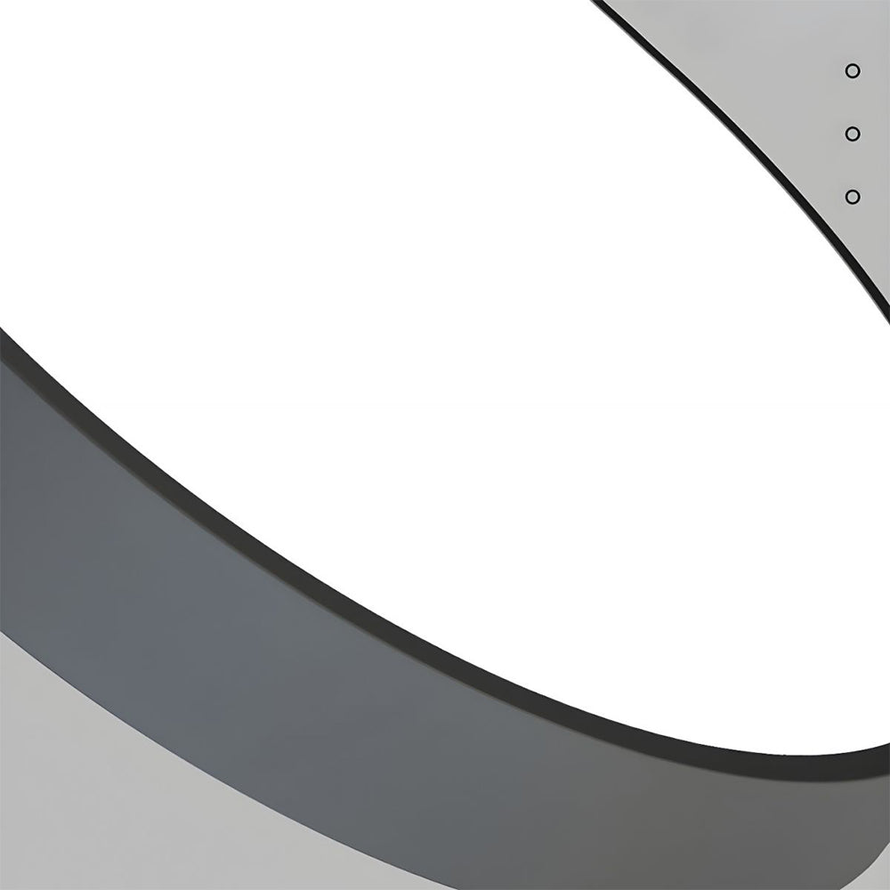 LIGHTS & BRIGHTS | Circular Flush Mount LED Ceiling Light For Living Room