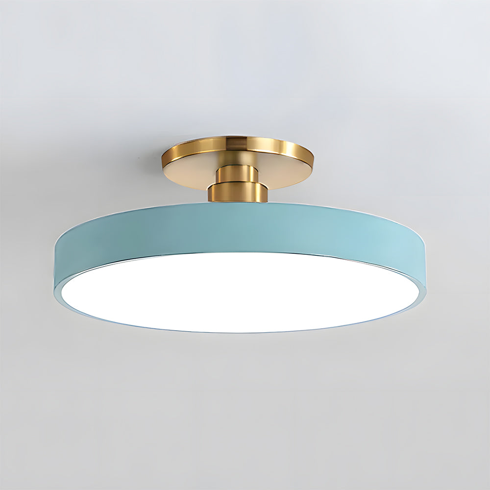 LIGHTS & BRIGHTS | Round LED Flush Mount Ceiling Light for Dining Room, Hallway Lighting