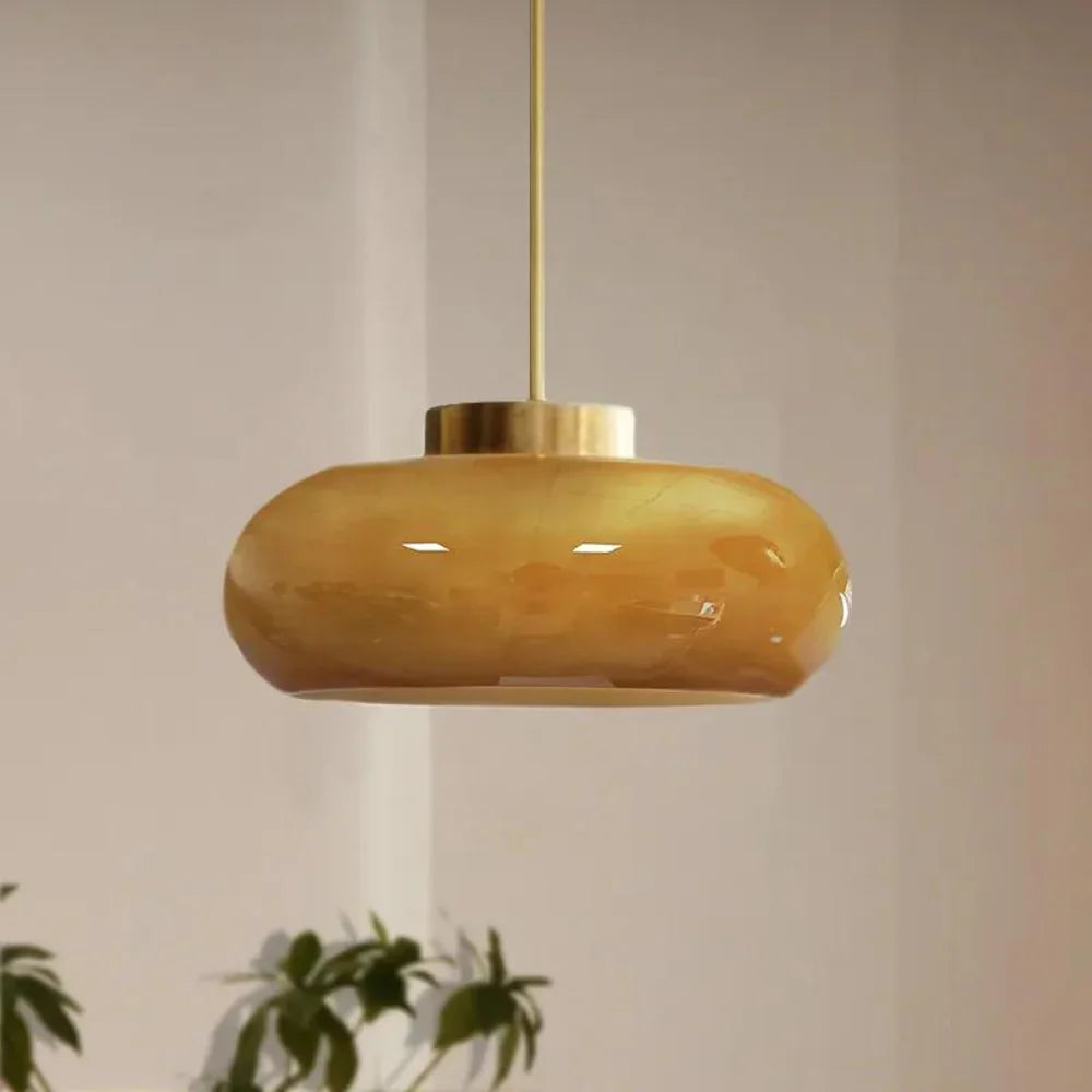 Lights & Brights Bauhaus Nordic LED Ceiling Pendant – Glass & Metal