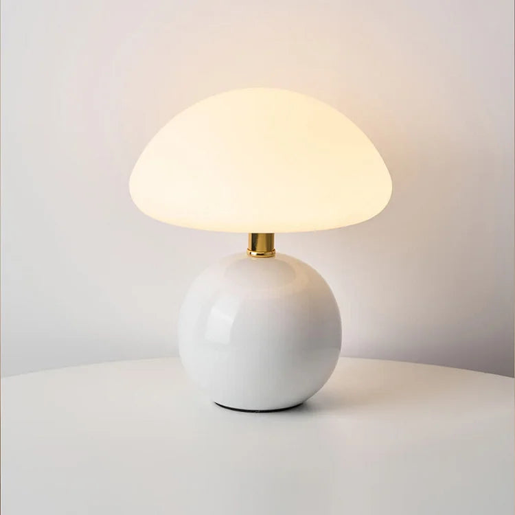 Lights & Brights Mushroom Ceramic LED Table Lamp