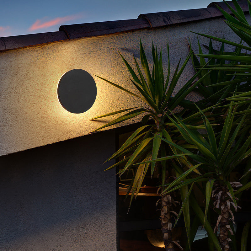 LIGHTS & BRIGHTS | Minimalist Indoor LED Wall Light – Round & Square Design, Black or White
