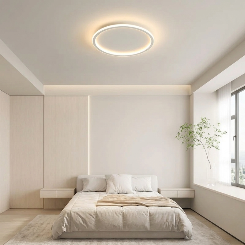 Lights & Brights Scandinavian Ultra-Thin LED Ring Ceiling Lamp