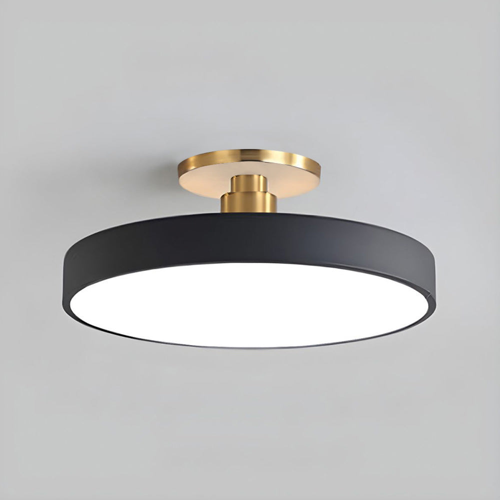 LIGHTS & BRIGHTS | Round LED Flush Mount Ceiling Light for Dining Room, Hallway Lighting