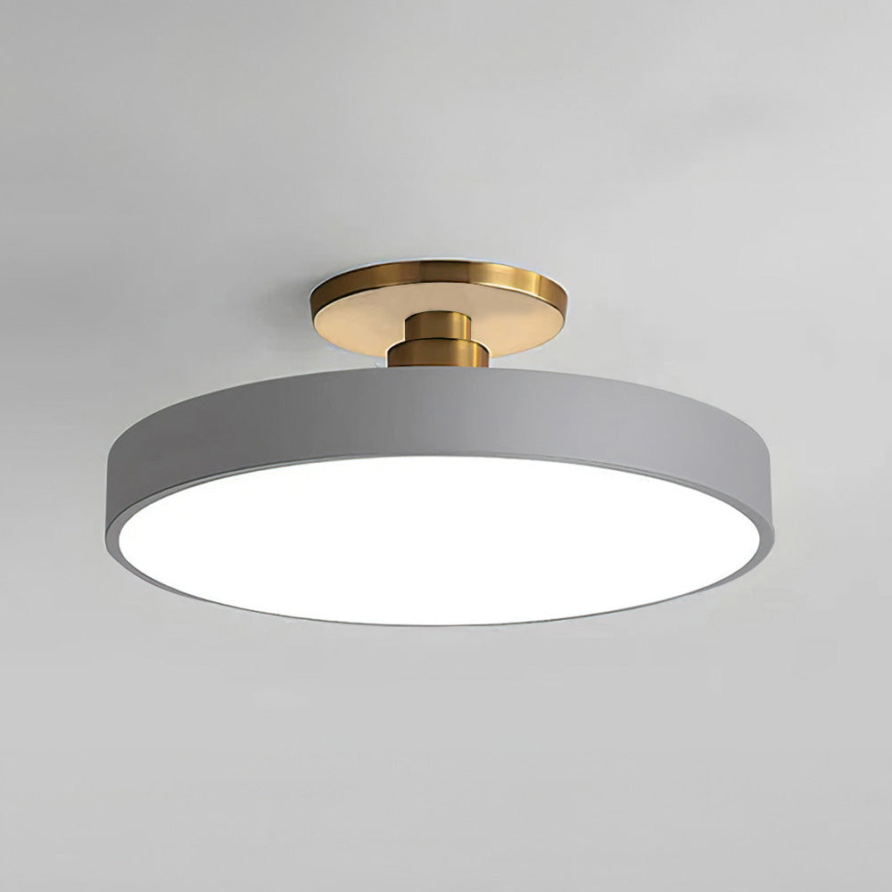 LIGHTS & BRIGHTS | Round LED Flush Mount Ceiling Light for Dining Room, Hallway Lighting