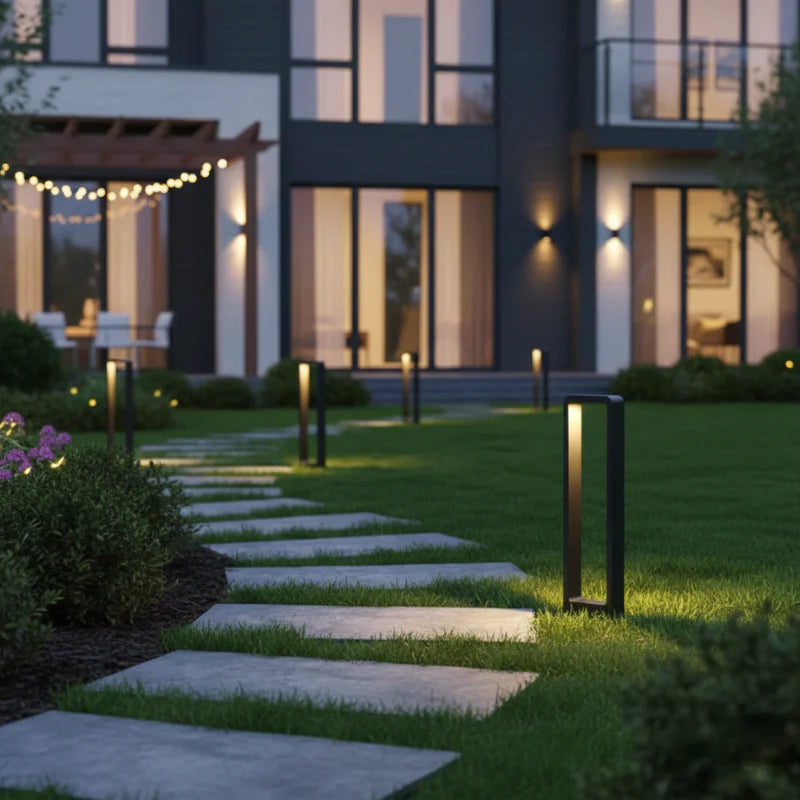 Lights & Brights Modern In-Ground LED Pathway Light – Aluminum