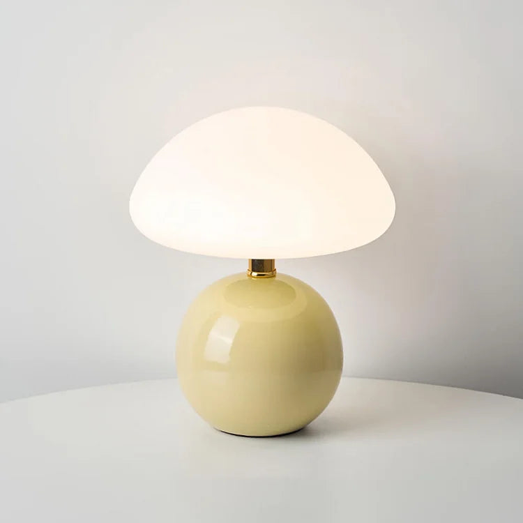 Lights & Brights Mushroom Ceramic LED Table Lamp