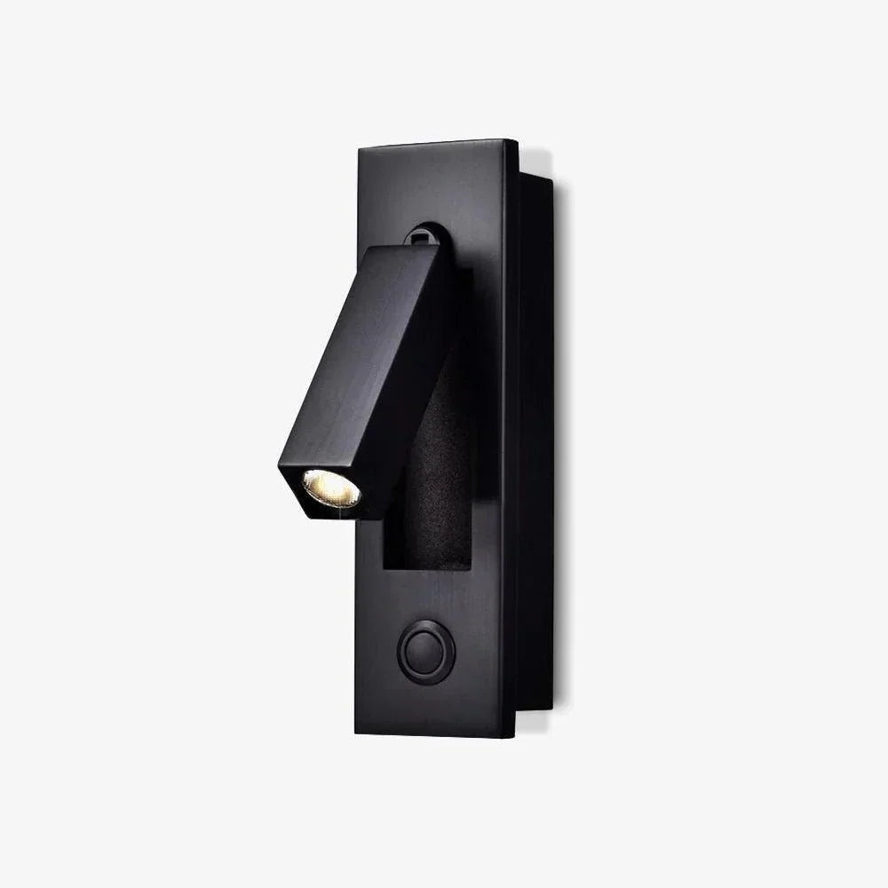 Lights & Brights Modern Rotatable Cylindrical LED Wall Sconce – Aluminum & Acrylic