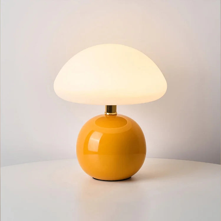 Lights & Brights Mushroom Ceramic LED Table Lamp