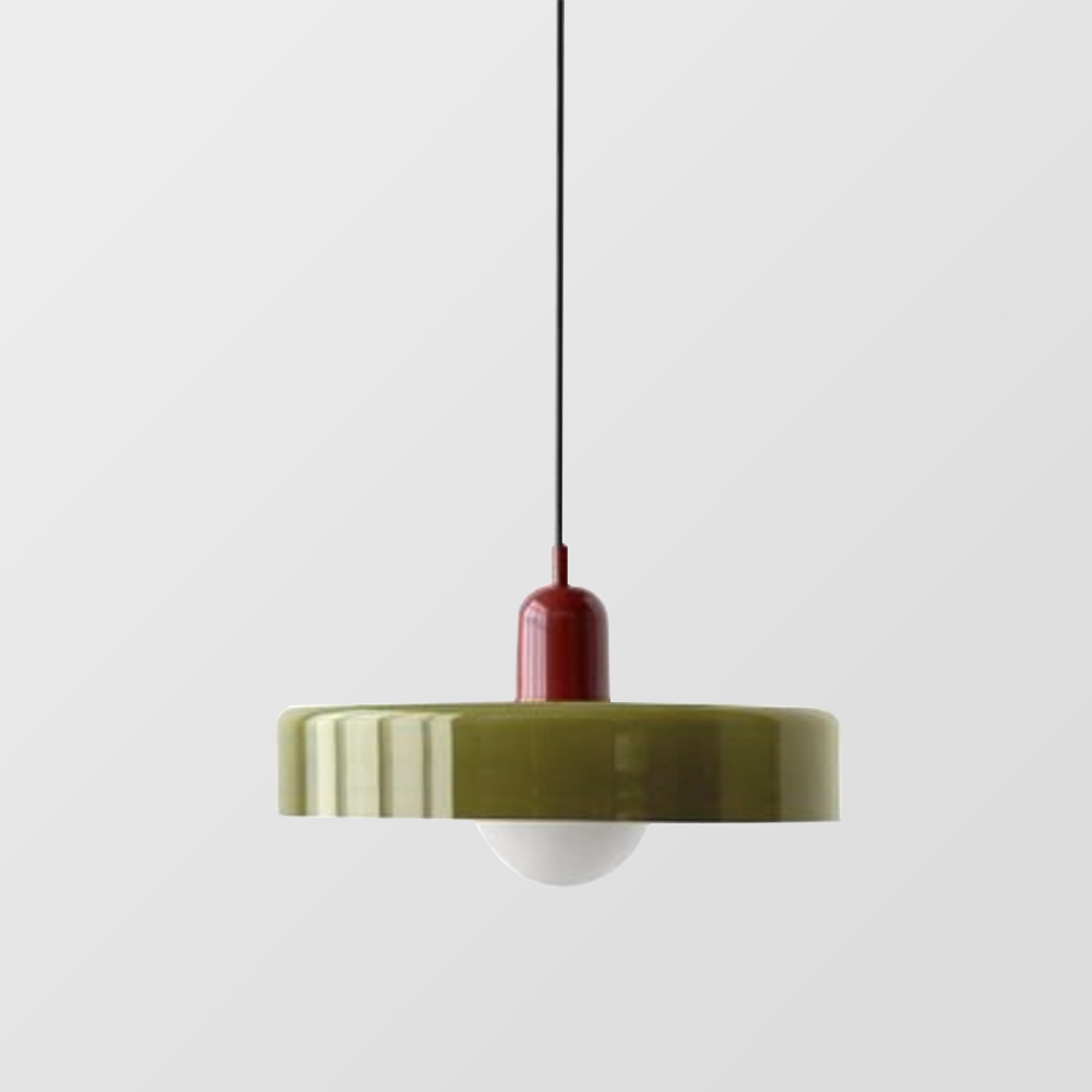 LIGHTS & BRIGHTS | Retro Glass Pendant Light – Plug-In for Kitchen Island & Dining Room