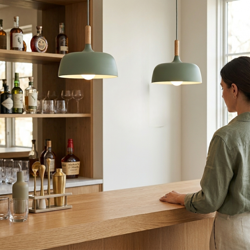 Lights & Brights Scandinavian Minimalist LED Pendant Light