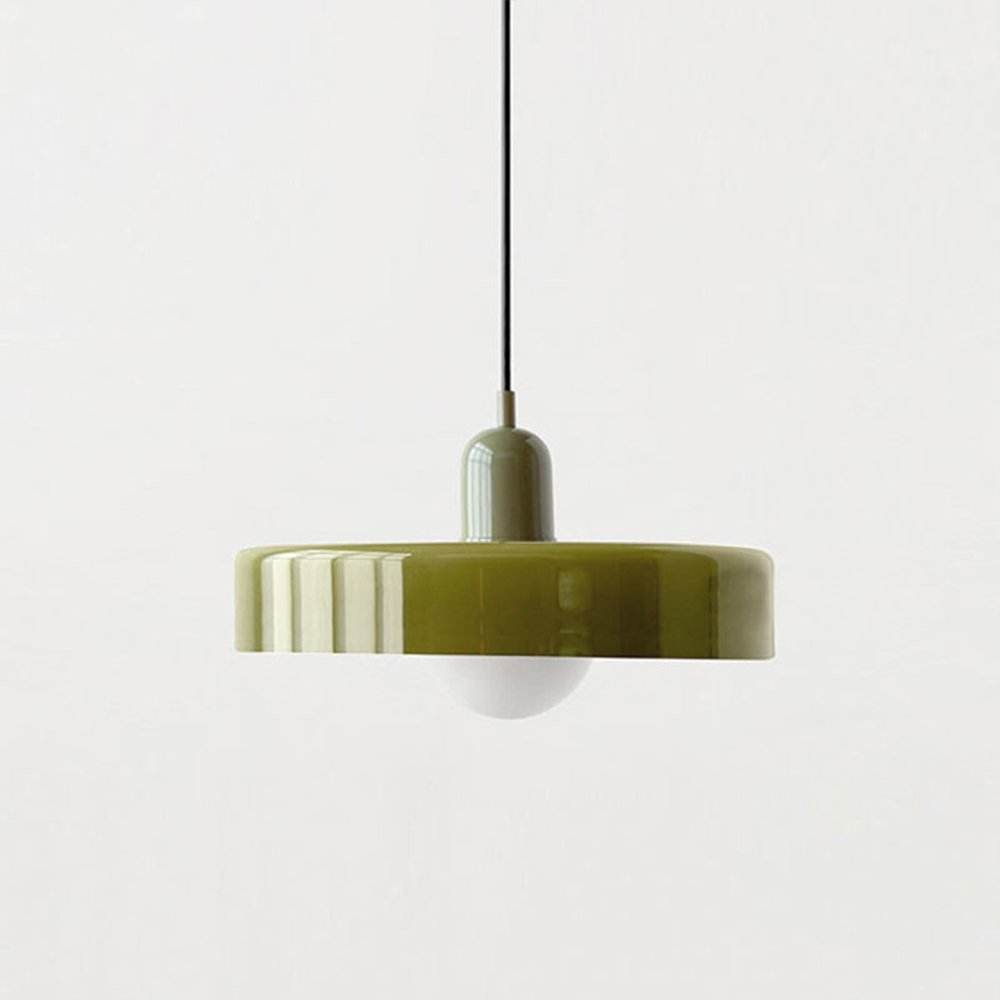LIGHTS & BRIGHTS | Retro Glass Pendant Light – Plug-In for Kitchen Island & Dining Room