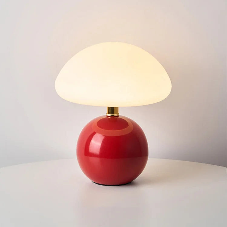 Lights & Brights Mushroom Ceramic LED Table Lamp