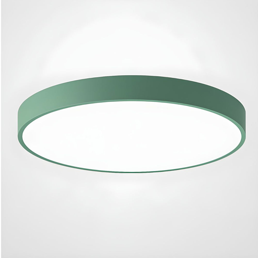 LIGHTS & BRIGHTS | Circular Flush Mount LED Ceiling Light For Living Room