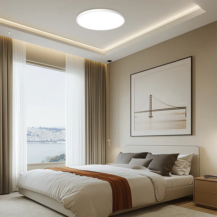 LIGHTS & BRIGHTS | Slim Minimalist LED Ceiling Light , Living Room