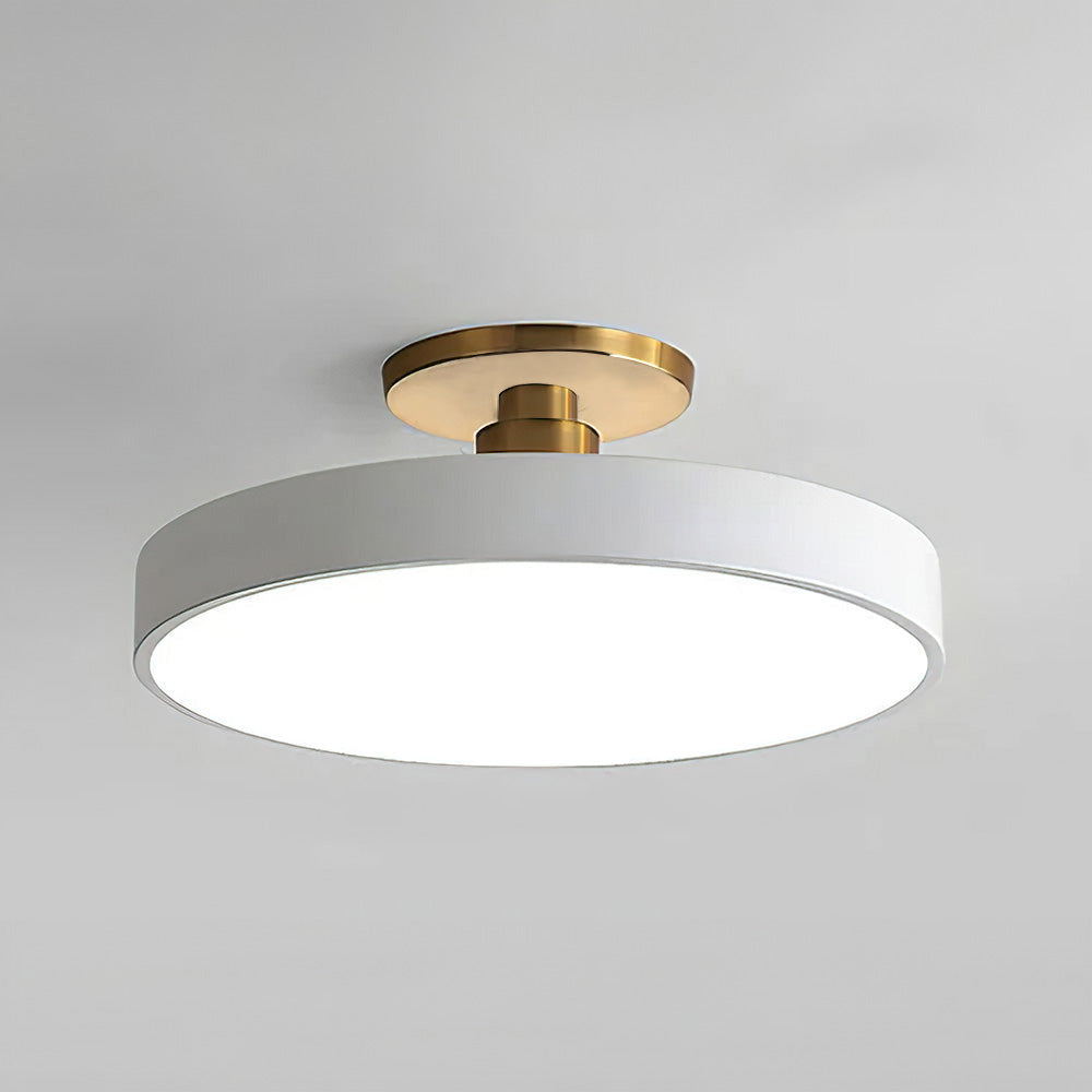 LIGHTS & BRIGHTS | Round LED Flush Mount Ceiling Light for Dining Room, Hallway Lighting