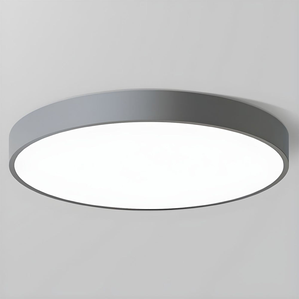LIGHTS & BRIGHTS | Circular Flush Mount LED Ceiling Light For Living Room