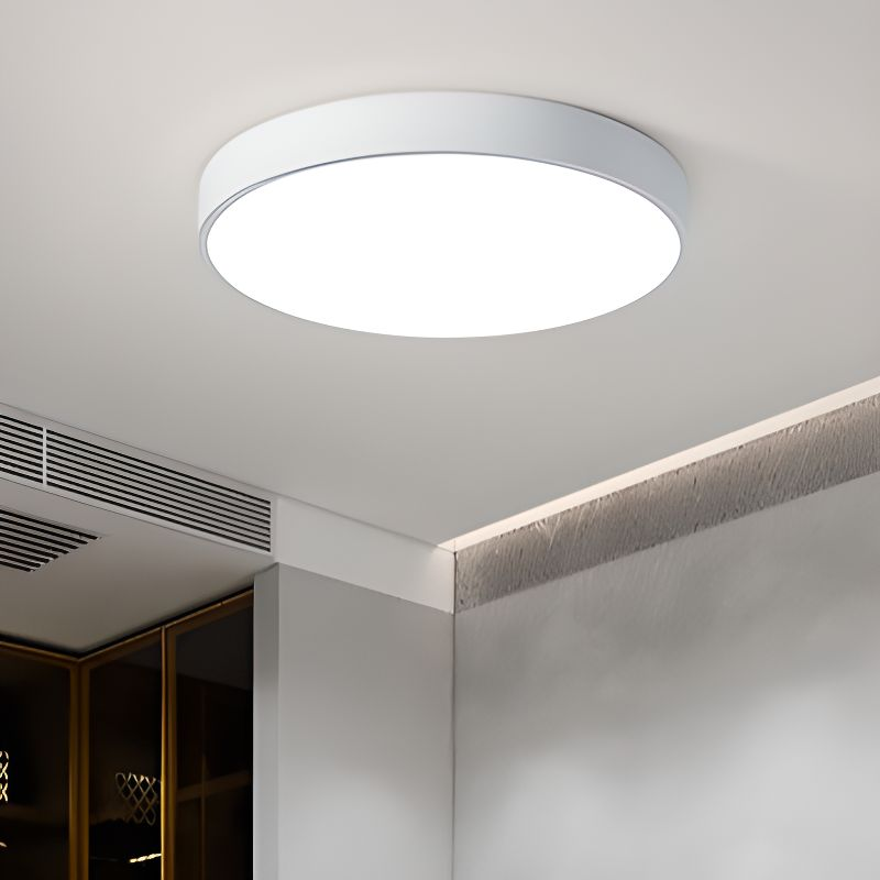 LIGHTS & BRIGHTS | Circular Flush Mount LED Ceiling Light For Living Room