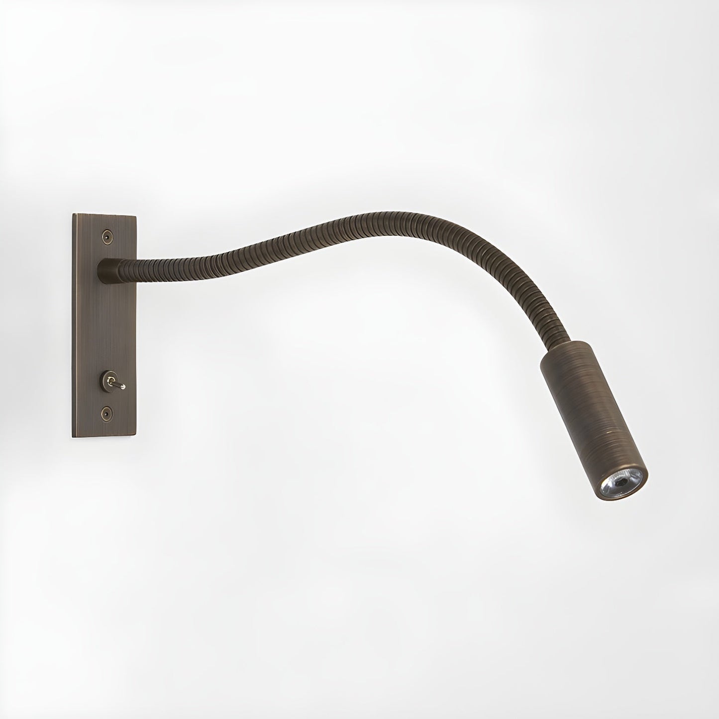 Lights & Brights Flexible Gooseneck Wall Reading Light