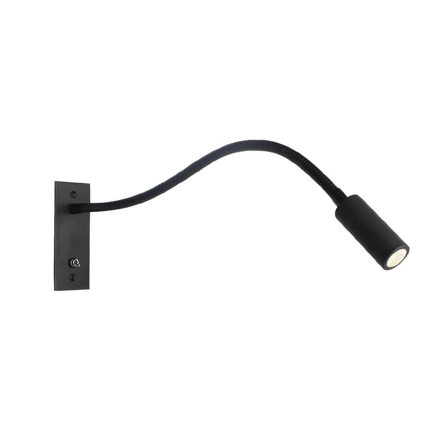 Lights & Brights Flexible Gooseneck Wall Reading Light