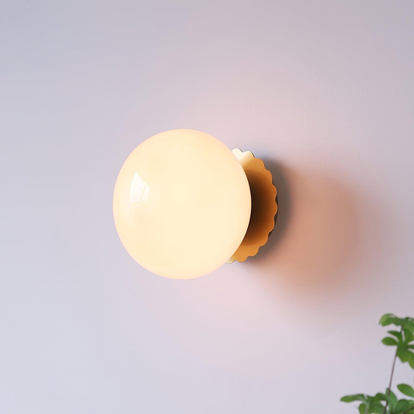Lights & Brights Bauhaus Colored Glass Wall Light – Metal & Glass