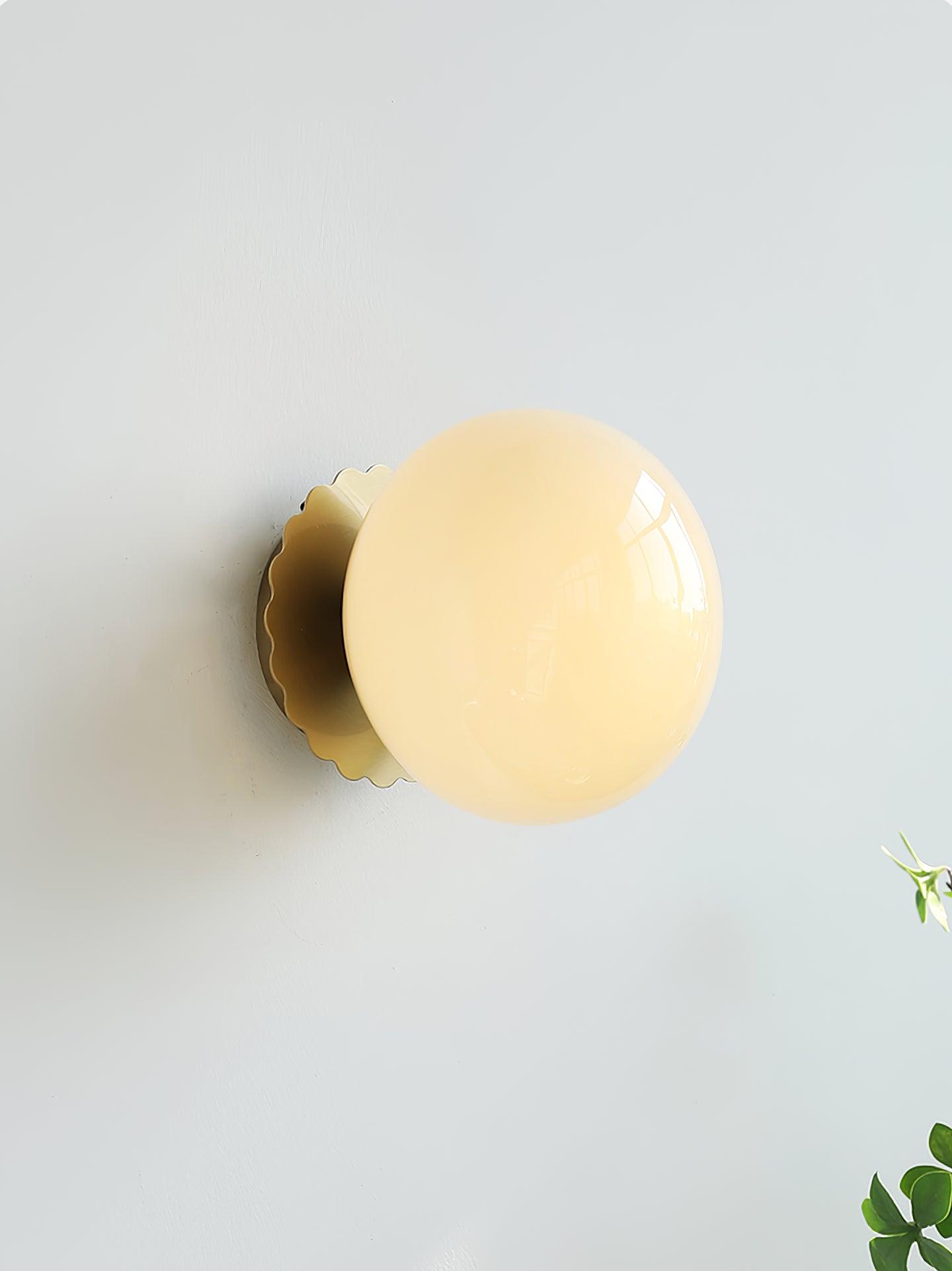 Lights & Brights Bauhaus Colored Glass Wall Light – Metal & Glass