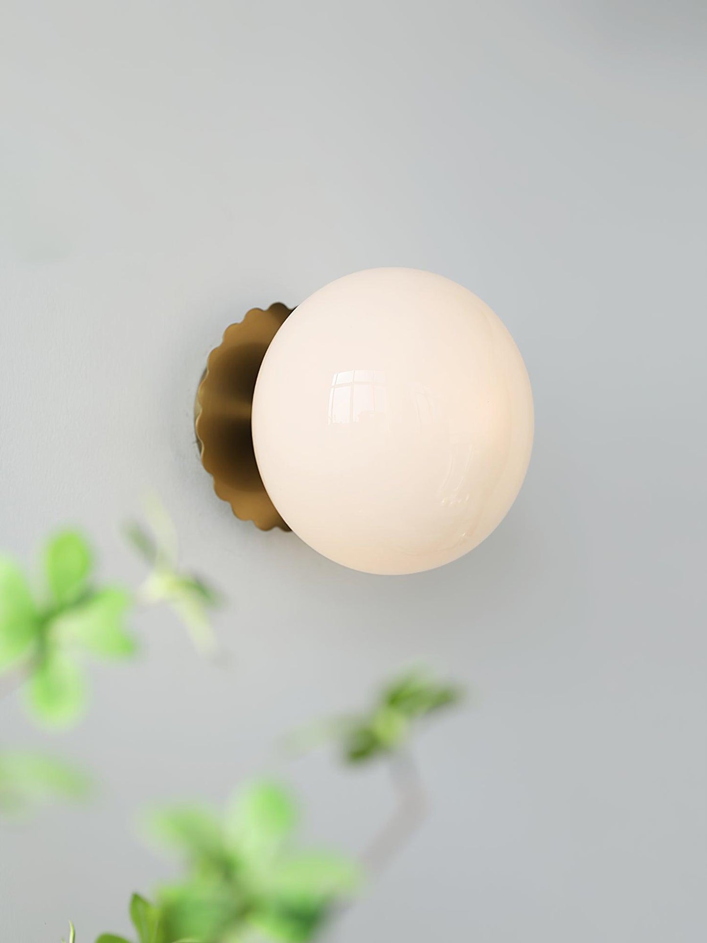 Lights & Brights Bauhaus Colored Glass Wall Light – Metal & Glass