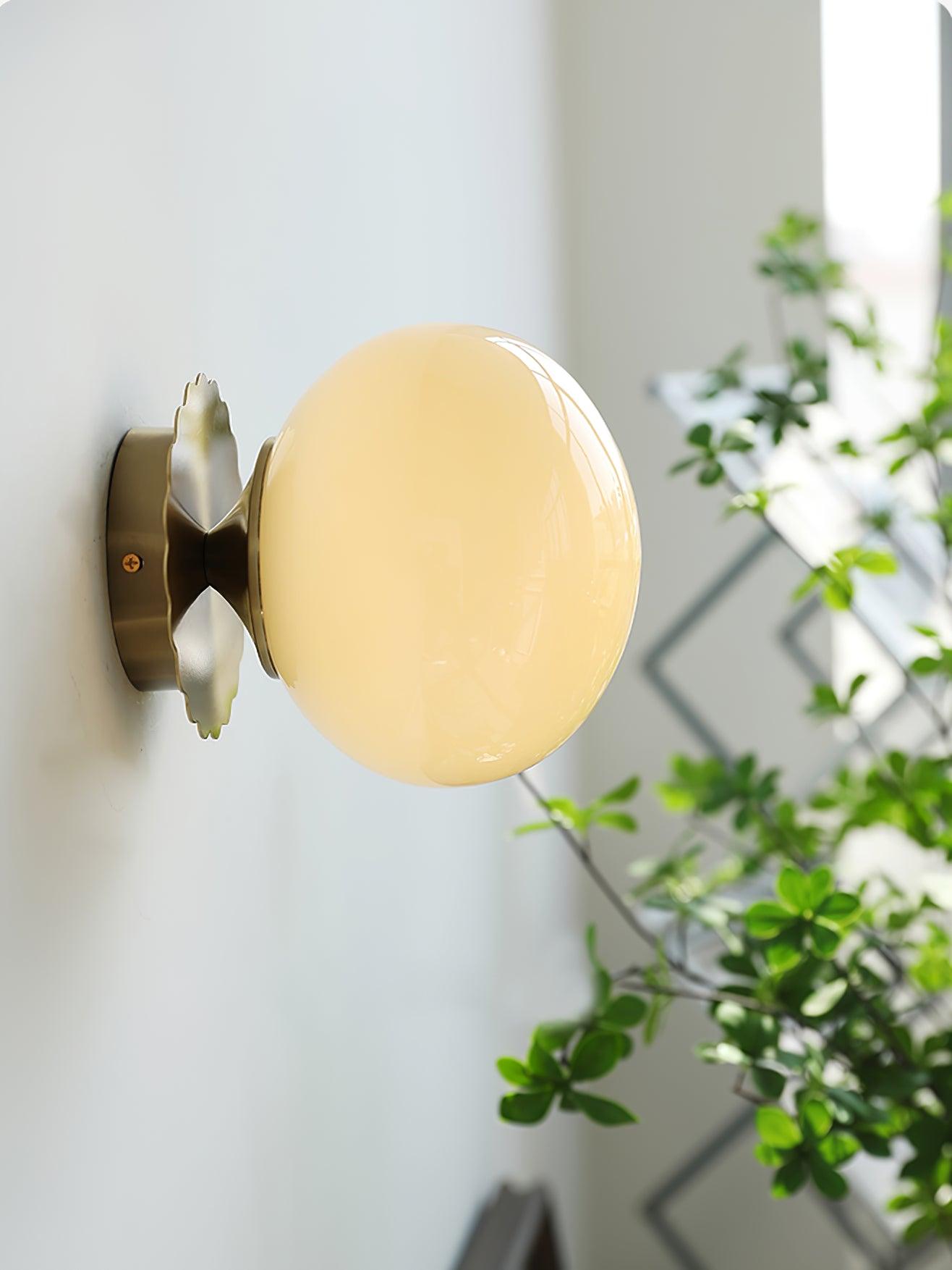 Lights & Brights Bauhaus Colored Glass Wall Light – Metal & Glass