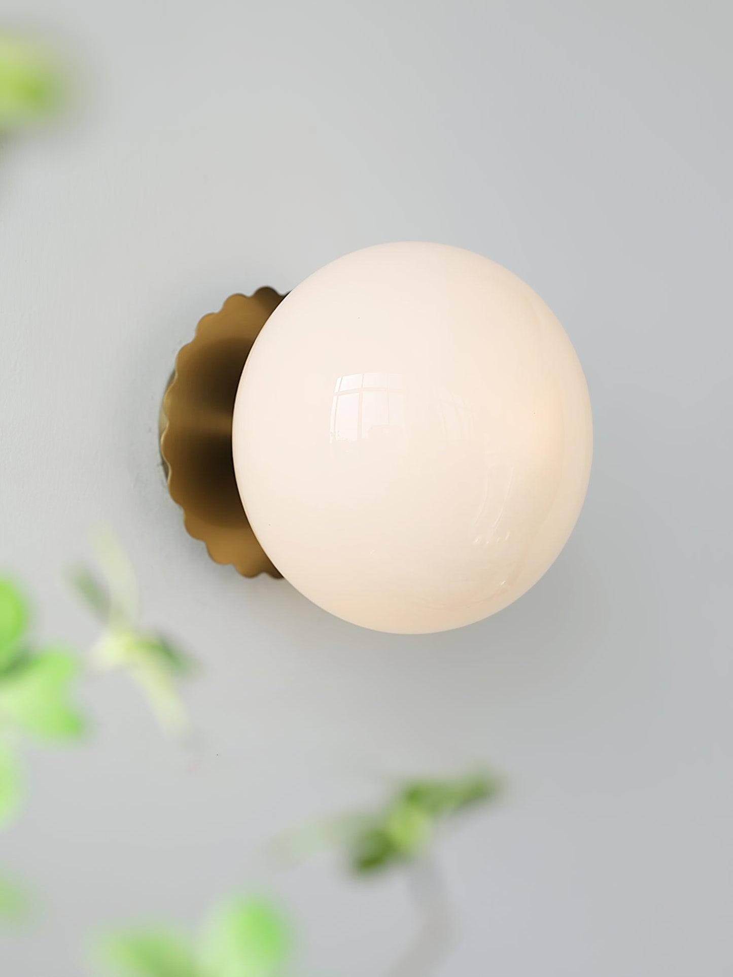 Lights & Brights Bauhaus Colored Glass Wall Light – Metal & Glass