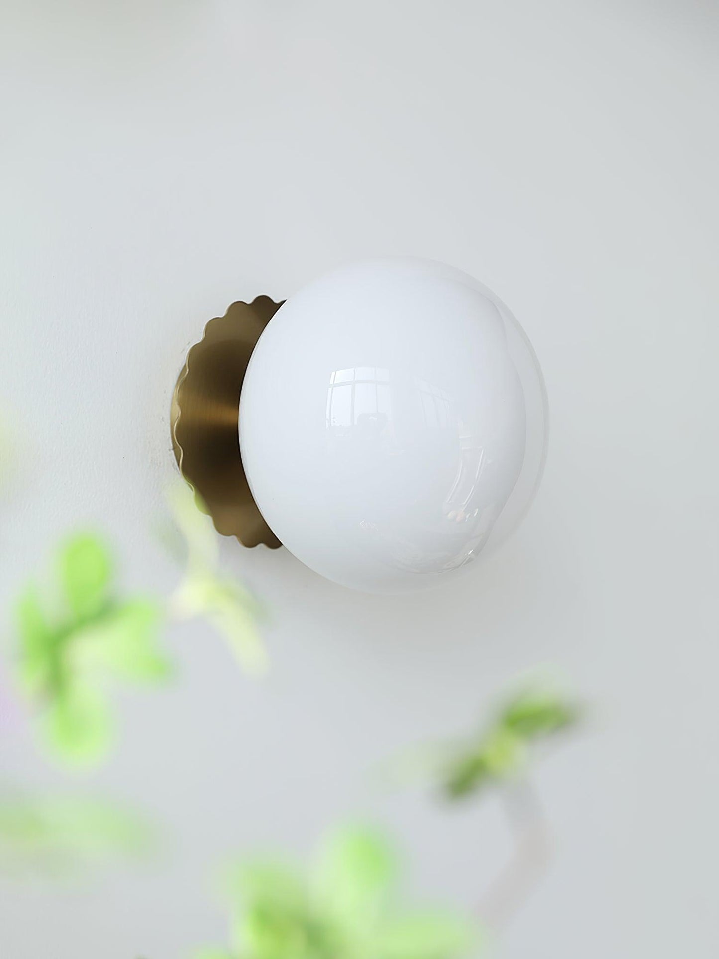 Lights & Brights Bauhaus Colored Glass Wall Light – Metal & Glass