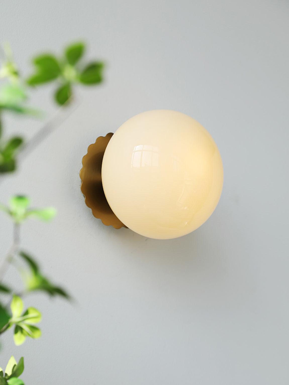 Lights & Brights Bauhaus Colored Glass Wall Light – Metal & Glass