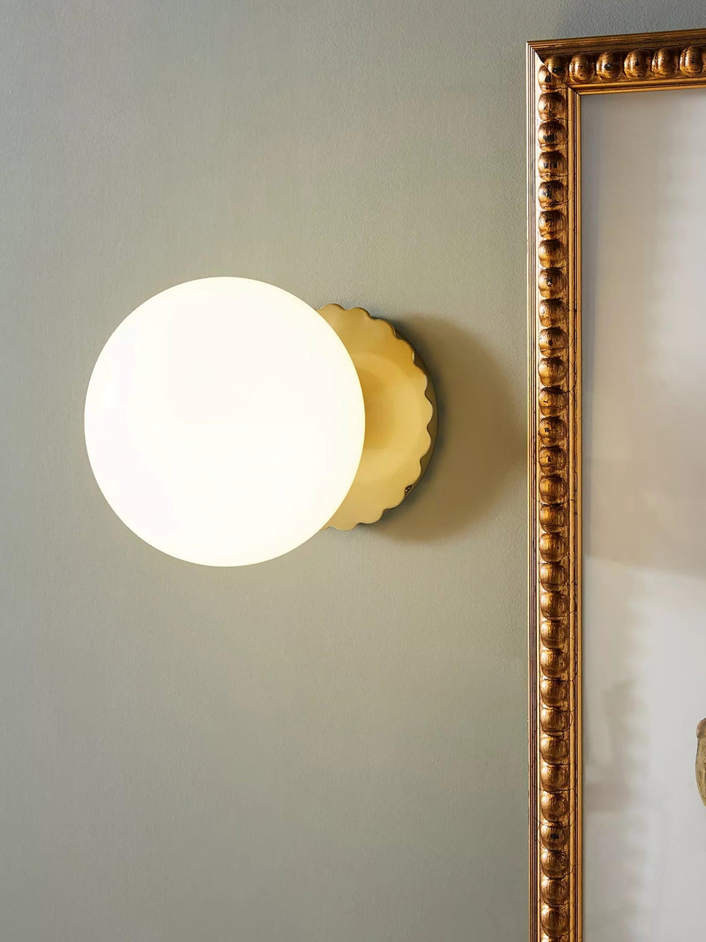Lights & Brights Bauhaus Colored Glass Wall Light – Metal & Glass