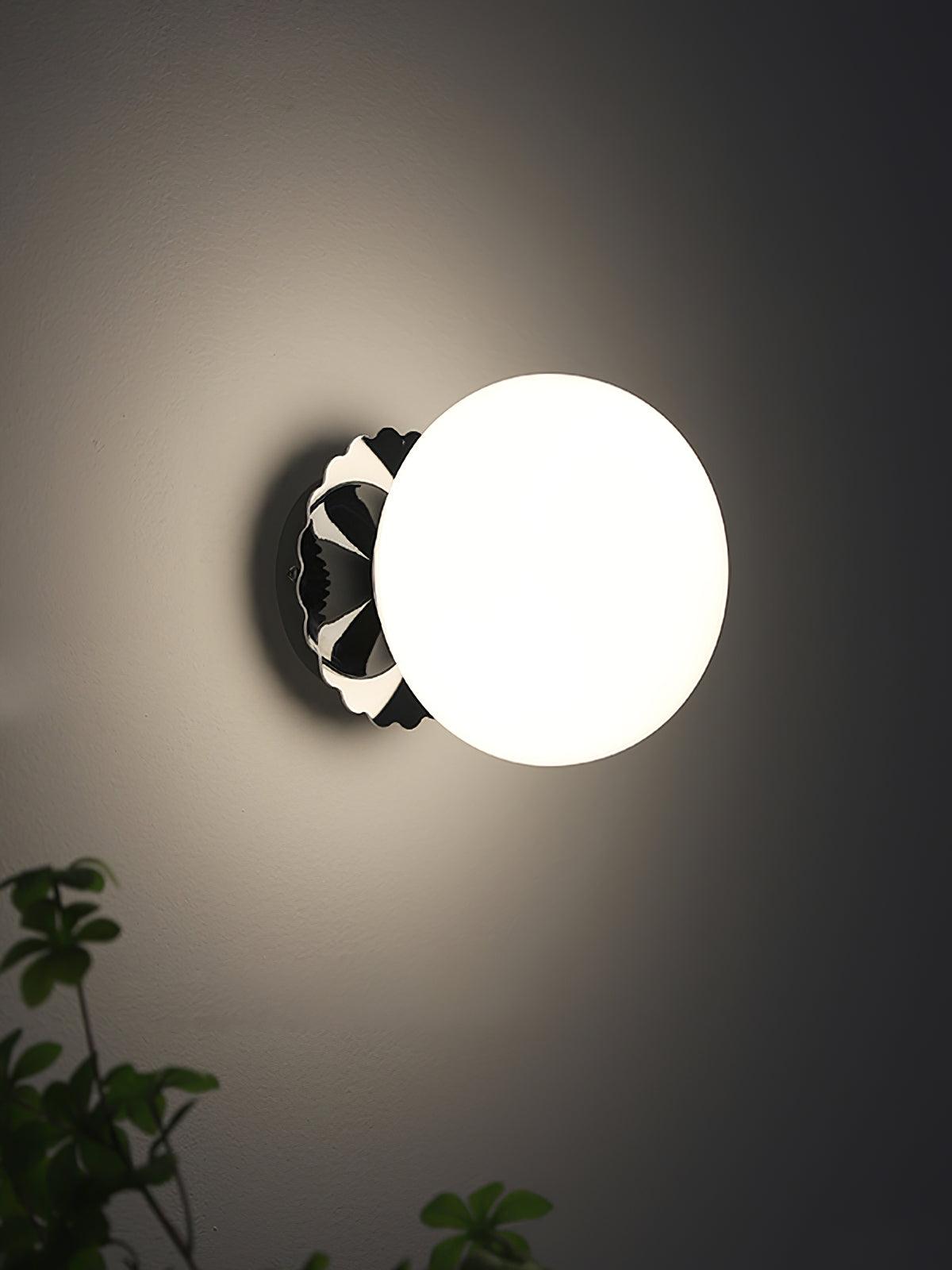 Lights & Brights Bauhaus Colored Glass Wall Light – Metal & Glass