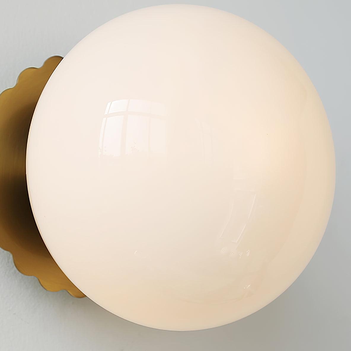 Lights & Brights Bauhaus Colored Glass Wall Light – Metal & Glass