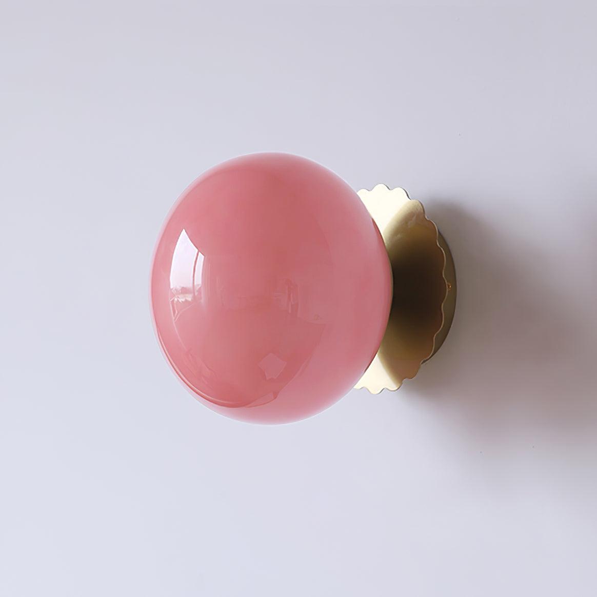 Lights & Brights Bauhaus Colored Glass Wall Light – Metal & Glass