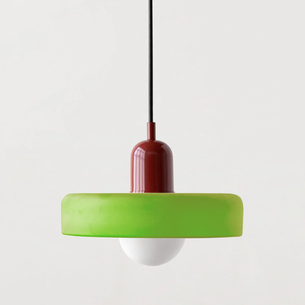 LIGHTS & BRIGHTS | Retro Glass Pendant Light – Plug-In for Kitchen Island & Dining Room