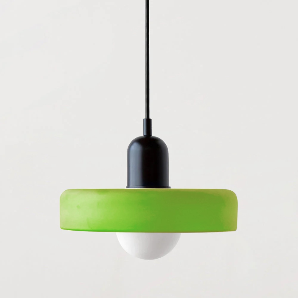 LIGHTS & BRIGHTS | Retro Glass Pendant Light – Plug-In for Kitchen Island & Dining Room