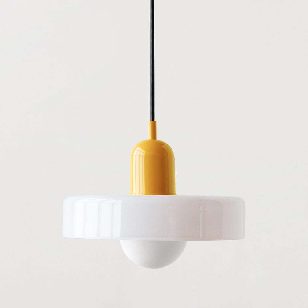 LIGHTS & BRIGHTS | Retro Glass Pendant Light – Plug-In for Kitchen Island & Dining Room
