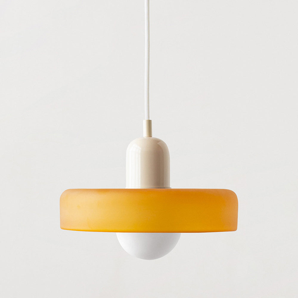 LIGHTS & BRIGHTS | Retro Glass Pendant Light – Plug-In for Kitchen Island & Dining Room