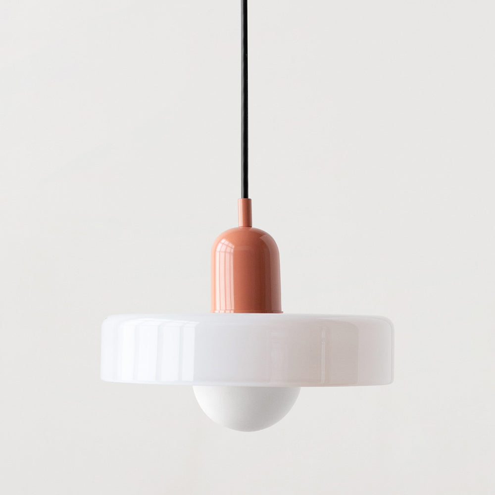 LIGHTS & BRIGHTS | Retro Glass Pendant Light – Plug-In for Kitchen Island & Dining Room